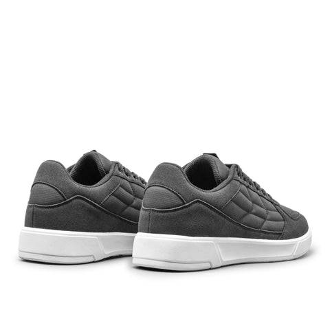 Men’s Grand Lo Casual Dress Sneakers – Grey