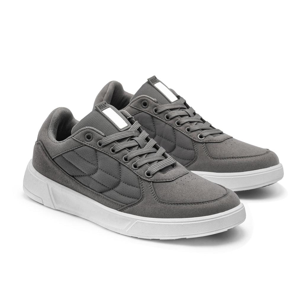 Men’s Grand Lo Casual Dress Sneakers – Grey