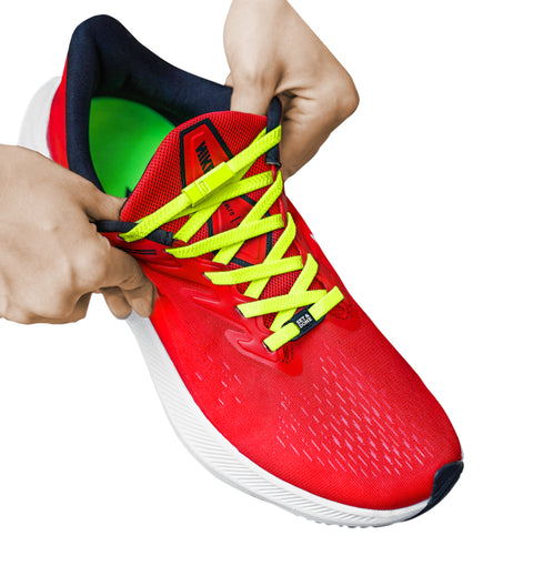 No Tie Magnetic Shoelaces (Pack of 2) Lime & more
