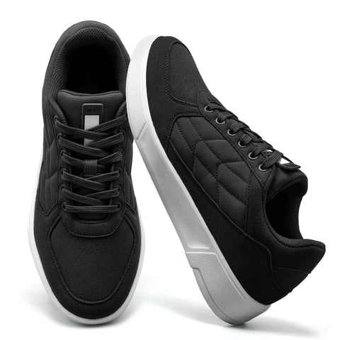 Men’s Grand Lo Casual Dress Sneakers – Black