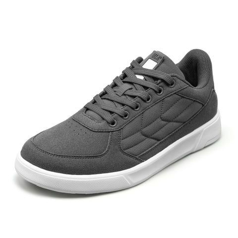Men’s Grand Lo Casual Dress Sneakers – Grey